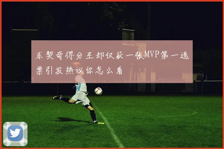 东契奇得分王却仅获一张MVP第一选票引发热议你怎么看